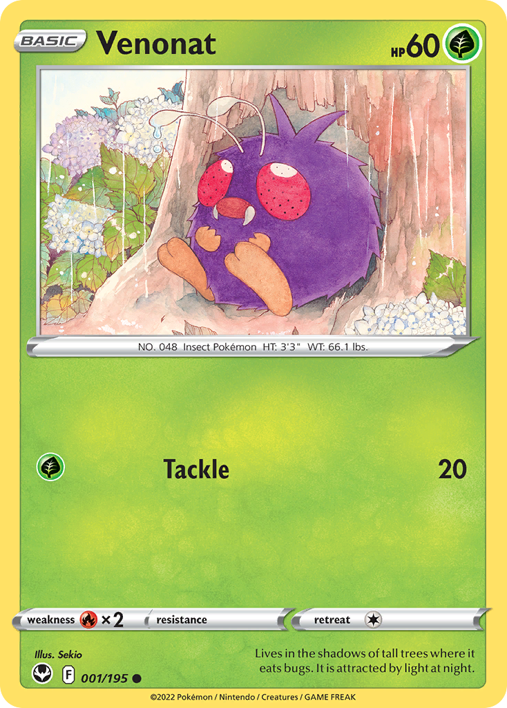 Venonat - Silver Tempest SET-1