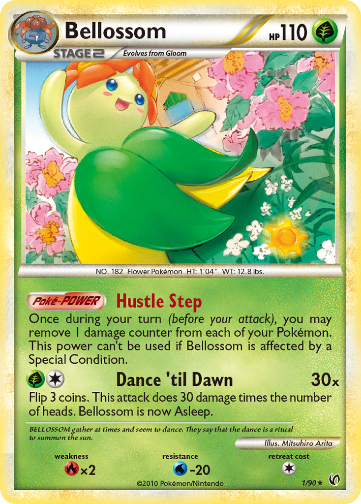 Bellossom - HS Undaunted SET-1