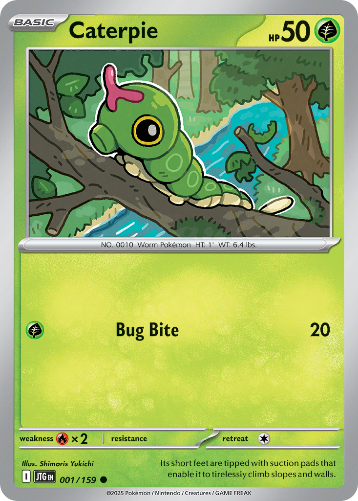Caterpie - Journey Together SET-1