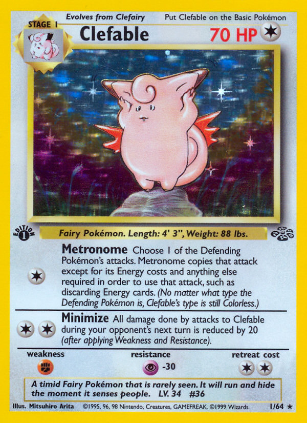 Clefable - Jungle SET-1