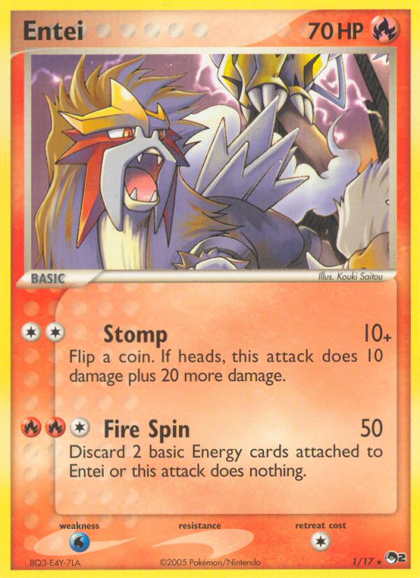 Entei - POP Series 2 SET-1