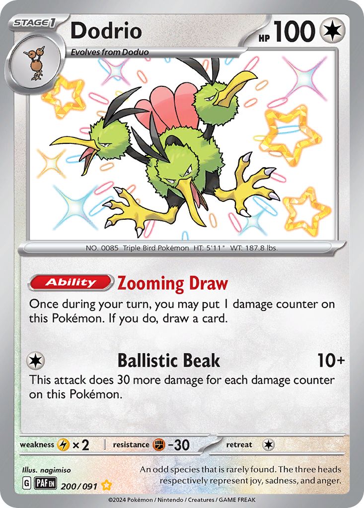 Dodrio - Paldean Fates SET-200