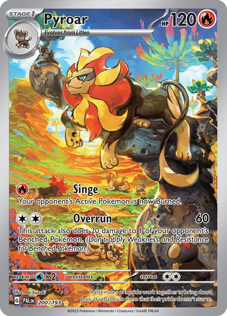 Pyroar - Paldea Evolved SET-200