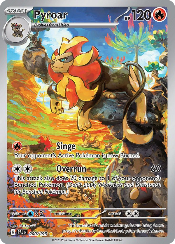 Pyroar - Paldea Evolved SET-200
