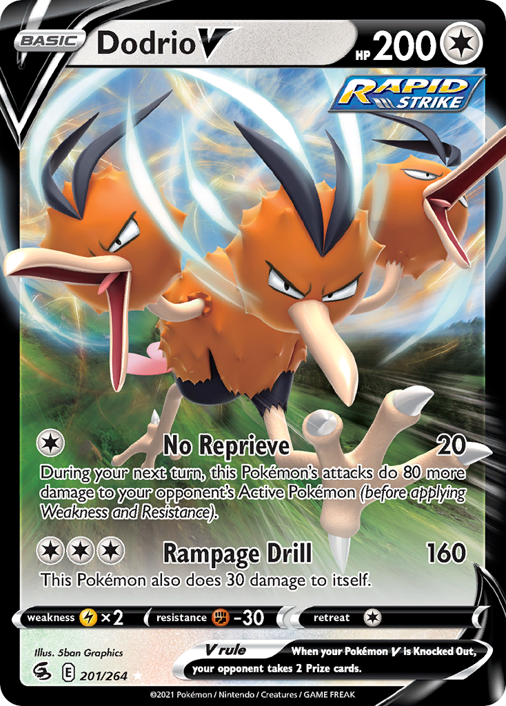 Dodrio V - Fusion Strike SET-201