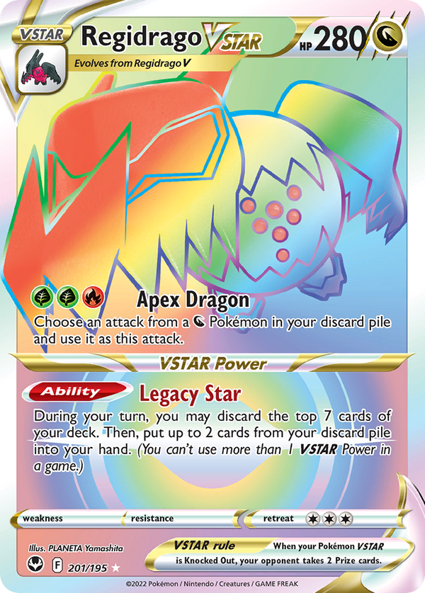 Regidrago VSTAR - Silver Tempest SET-201
