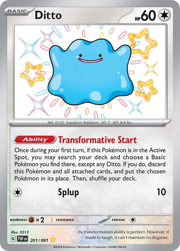 Ditto - Paldean Fates SET-201