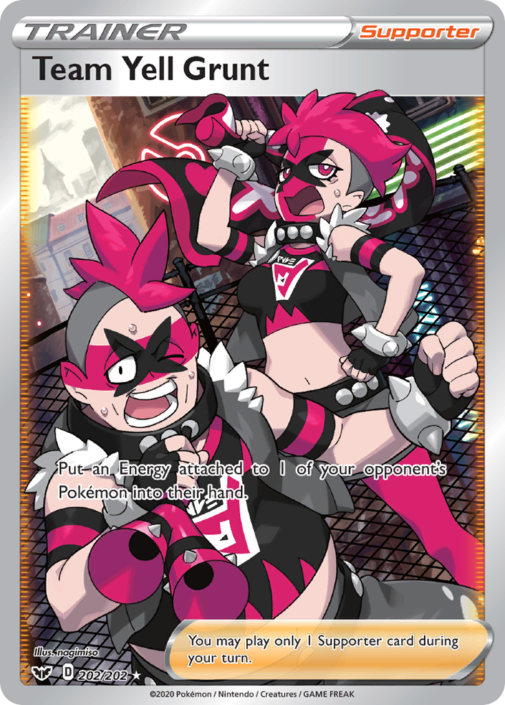 Team Yell Grunt - Sword & Shield SET-202