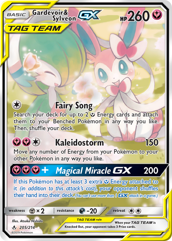 Gardevoir & Sylveon-GX - Unbroken Bonds SET-205