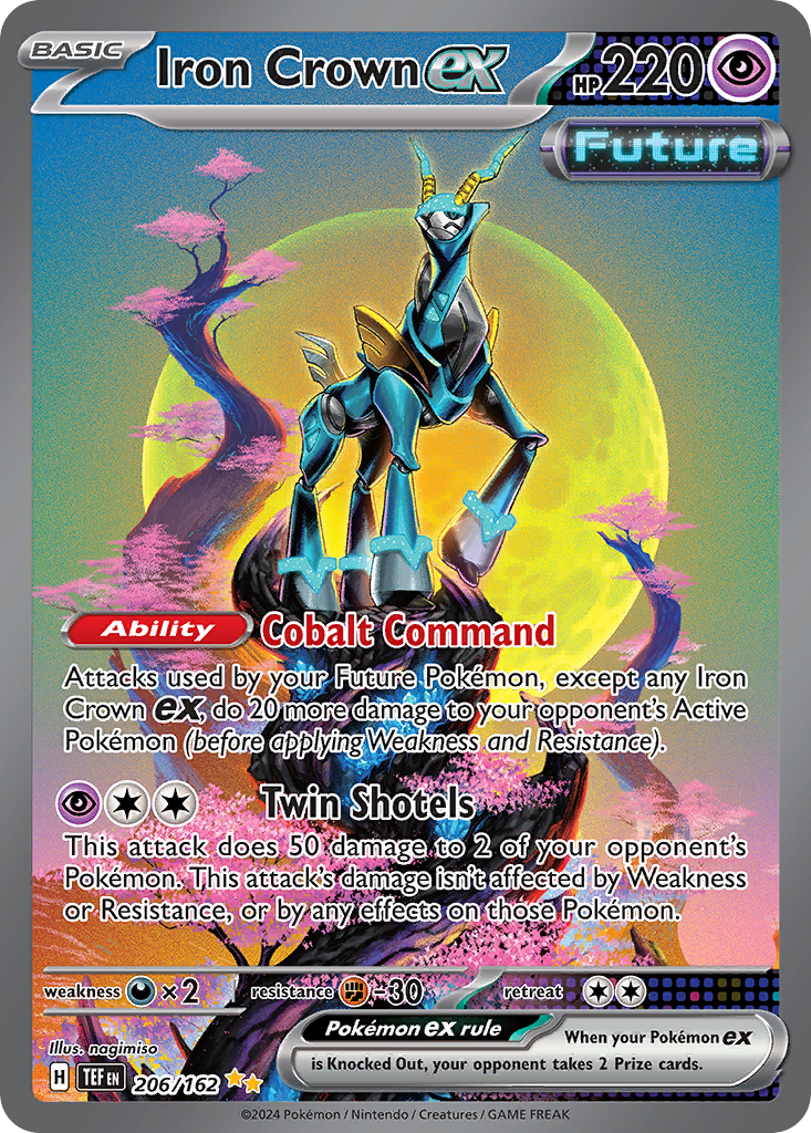 Iron Crown EX - Temporal Forces SET-206