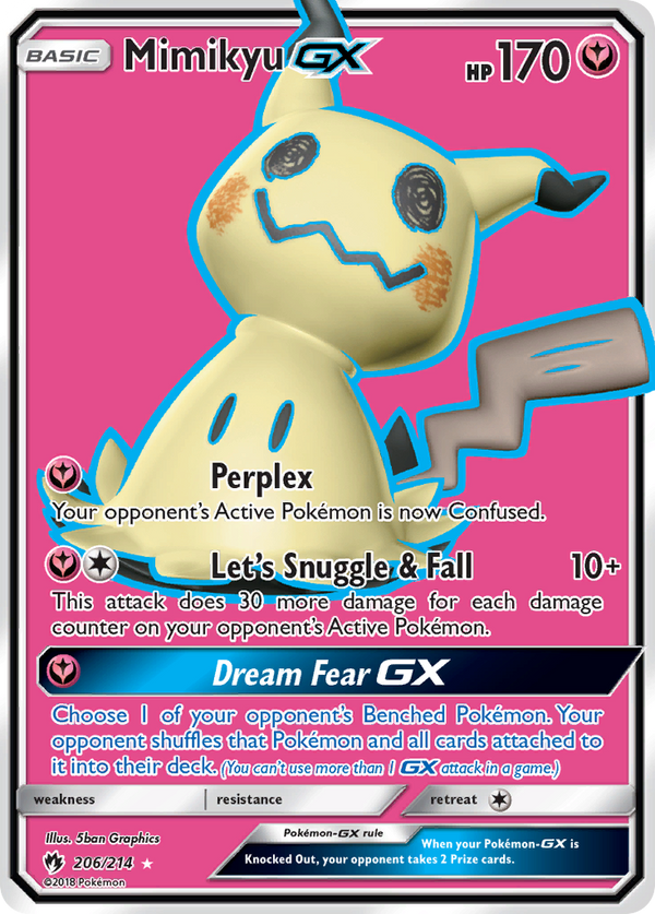 Mimikyu-GX - Lost Thunder SET-206