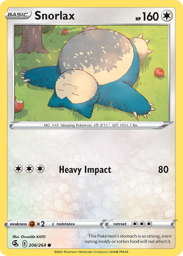 Snorlax - Fusion Strike SET-206