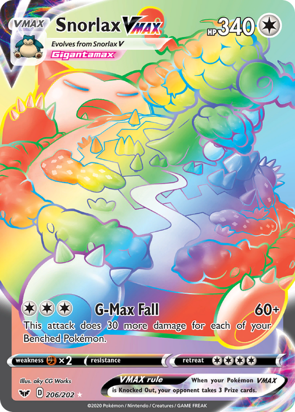 Snorlax VMAX - Sword & Shield SET-206