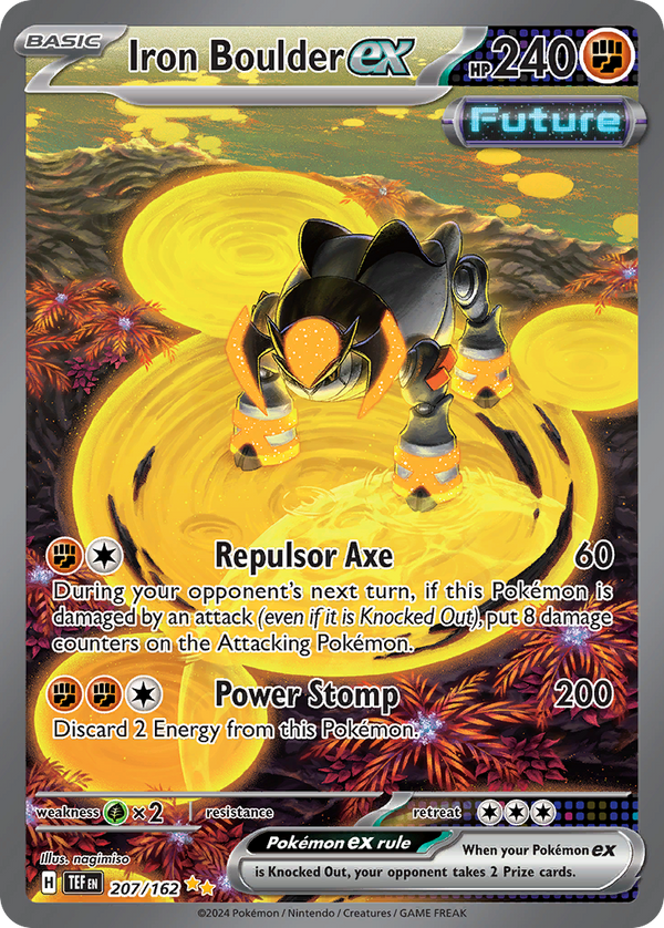 Iron Boulder EX - Temporal Forces SET-207