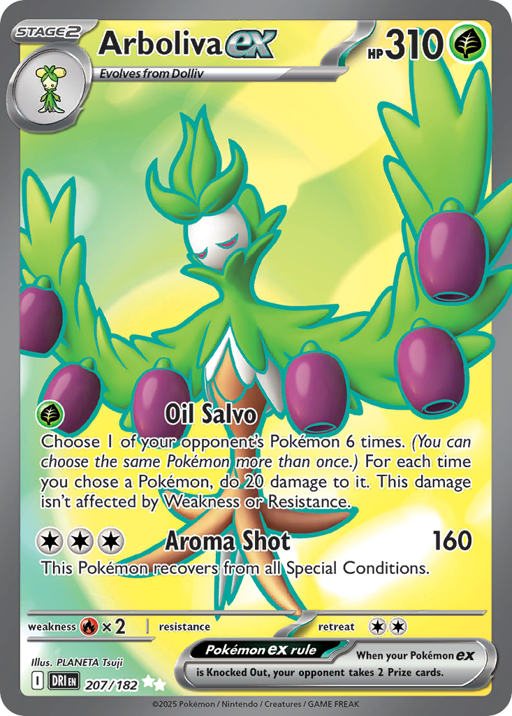 Arboliva EX - Destined Rivals SET-207