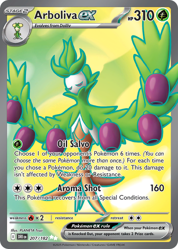Arboliva EX - Destined Rivals SET-207