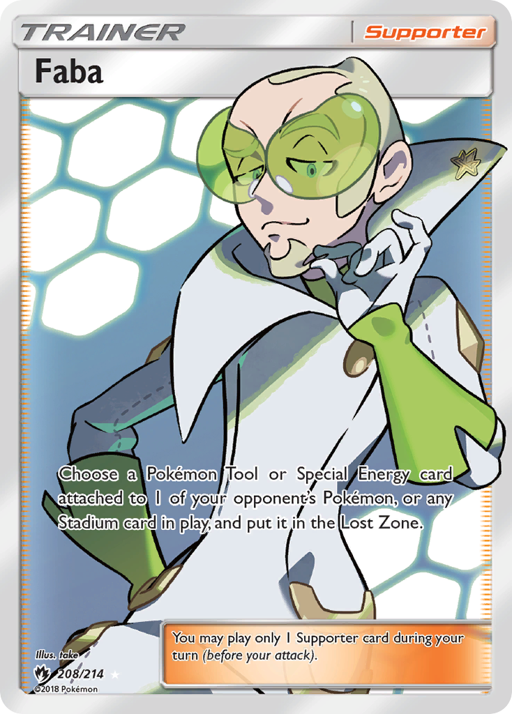 Faba - Lost Thunder SET-208