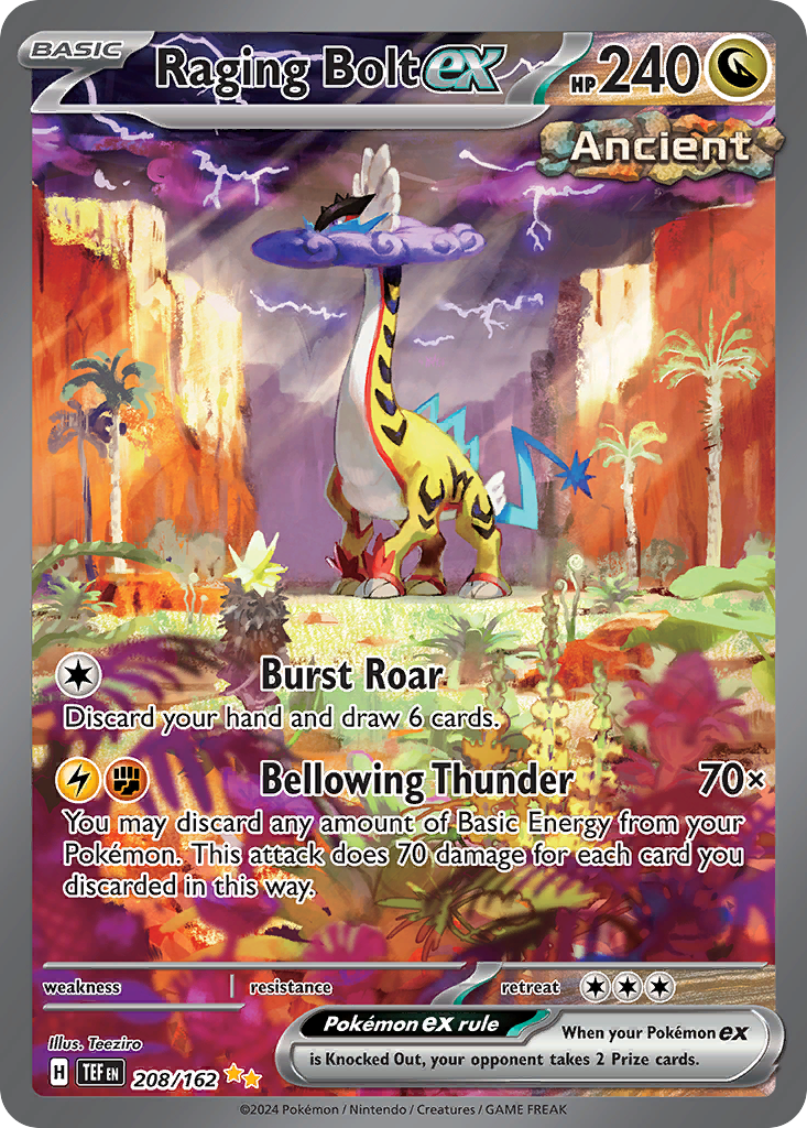 Raging Bolt EX - Temporal Forces SET-208