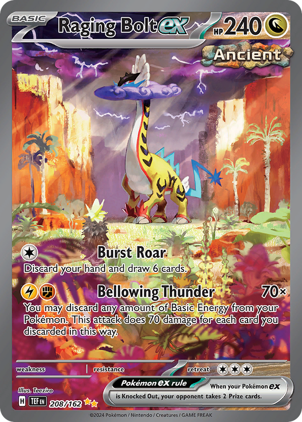 Raging Bolt EX - Temporal Forces SET-208