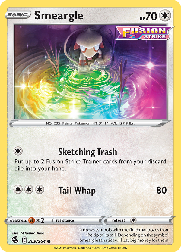 Smeargle - Fusion Strike SET-209