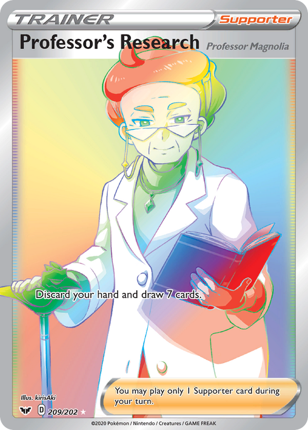 Professor's Research (Professor Magnolia) - Sword & Shield SET-209