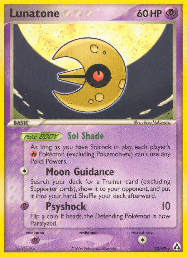 Lunatone - Legend Maker SET-20