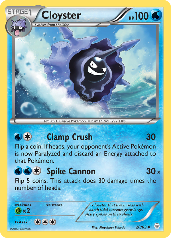 Cloyster - Generations SET-20