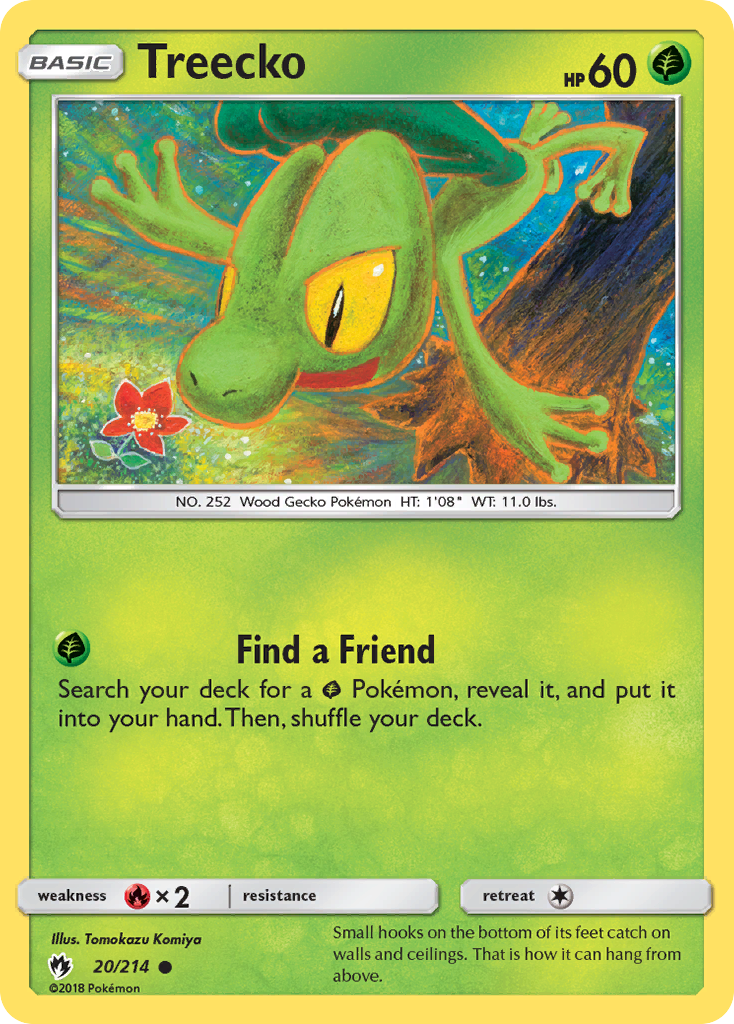 Treecko - Lost Thunder SET-20