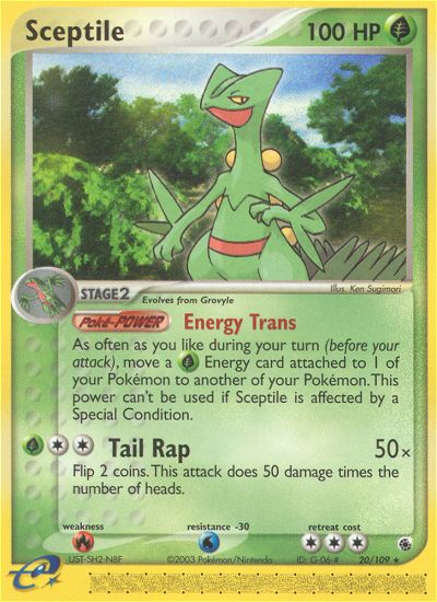 Sceptile - Ruby & Sapphire SET-20