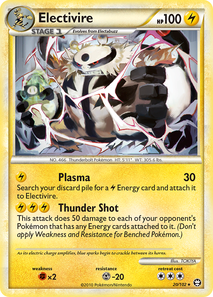 Electivire - HS Triumphant SET-20