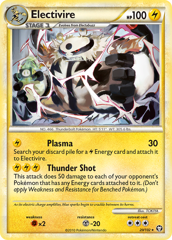 Electivire - HS Triumphant SET-20