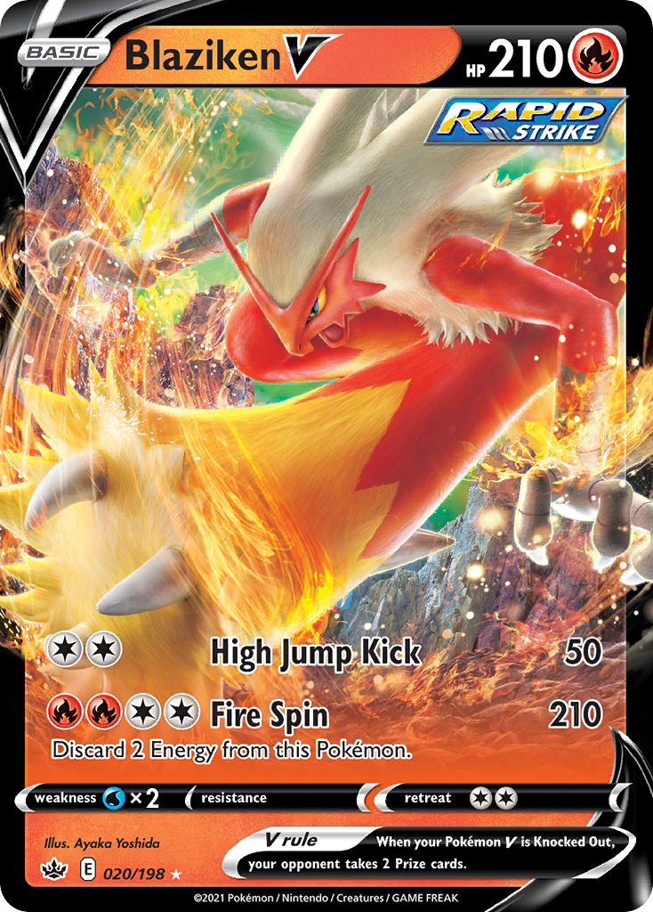 Blaziken V - Chilling Reign SET-20