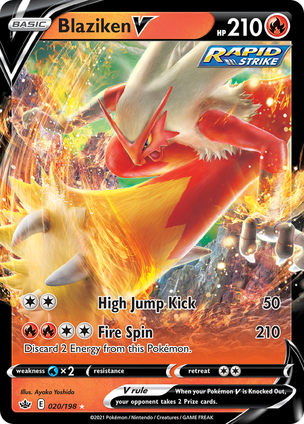 Blaziken V - Chilling Reign SET-20