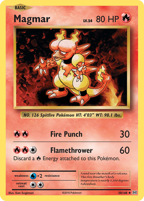 Magmar - Evolutions SET-20