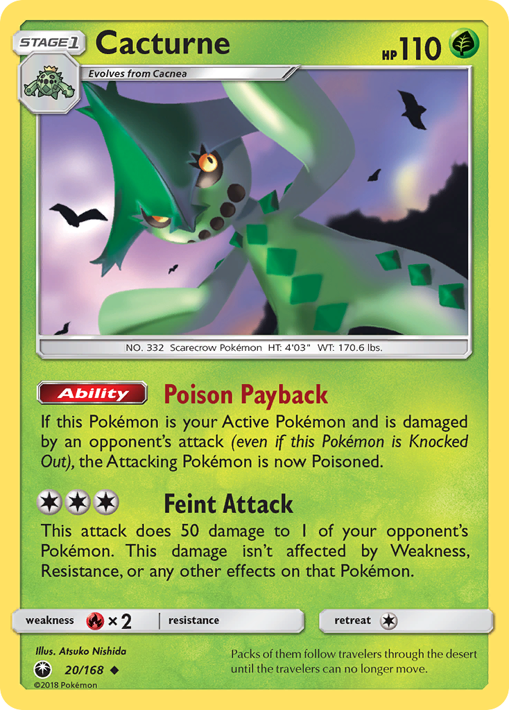 Cacturne - Celestial Storm SET-20