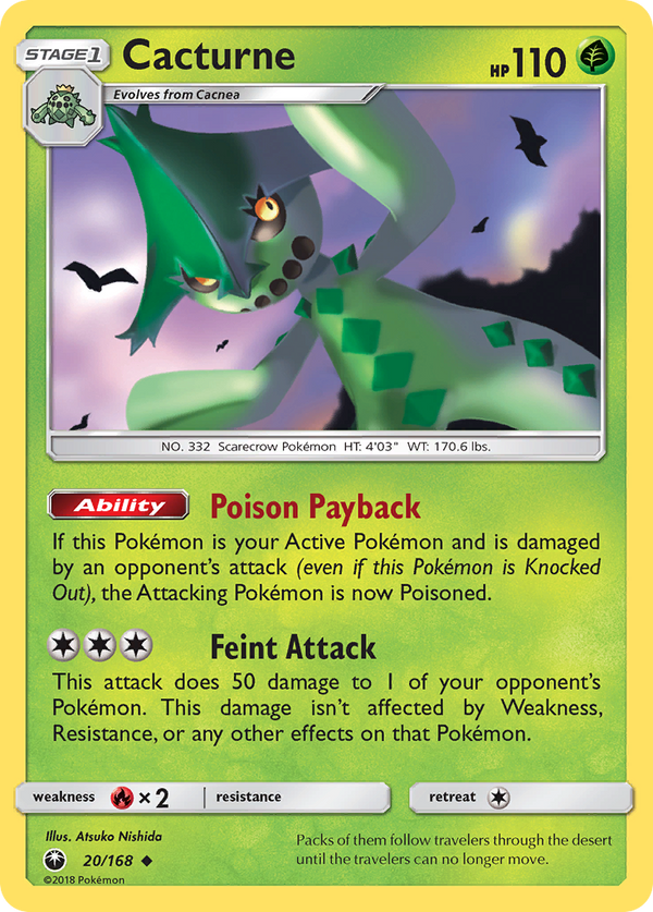Cacturne - Celestial Storm SET-20