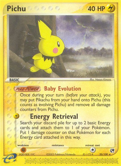 Pichu - Sandstorm SET-20