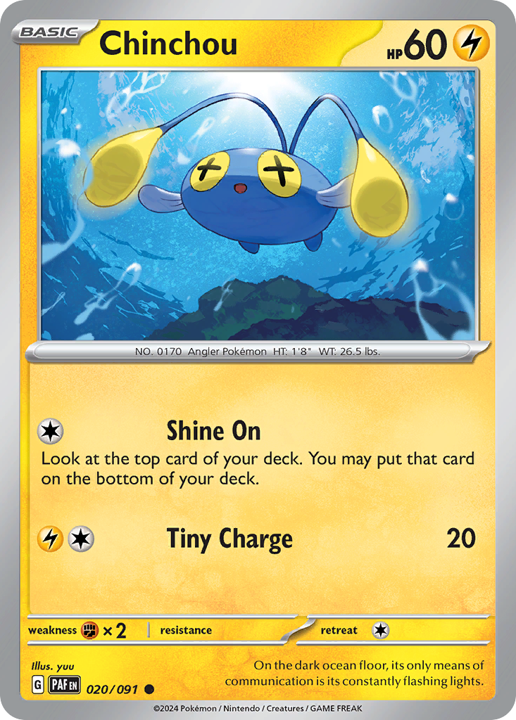 Chinchou - Paldean Fates SET-20