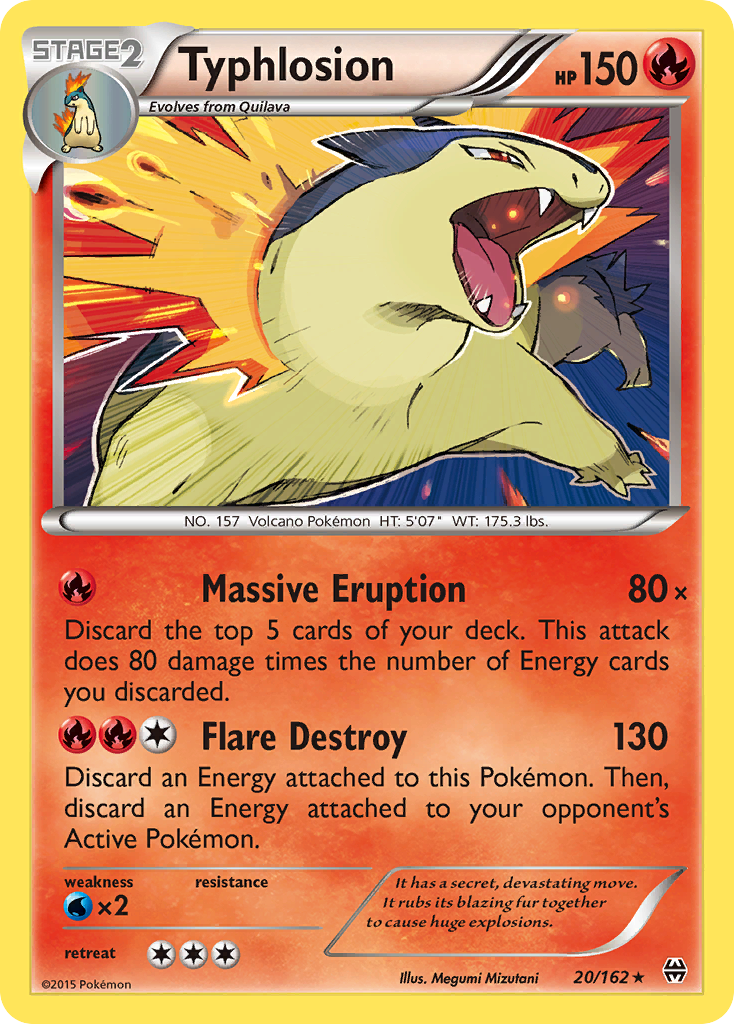 Typhlosion - BREAKthrough SET-20