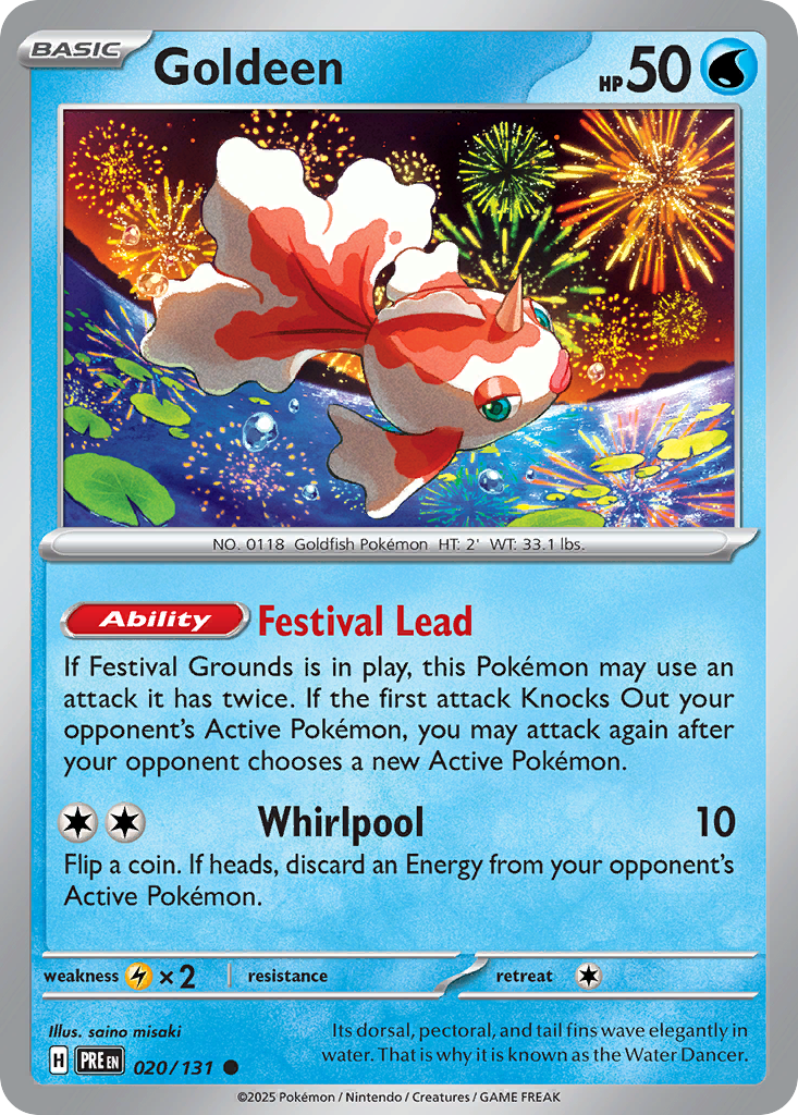 Goldeen - Prismatic Evolutions SET-20