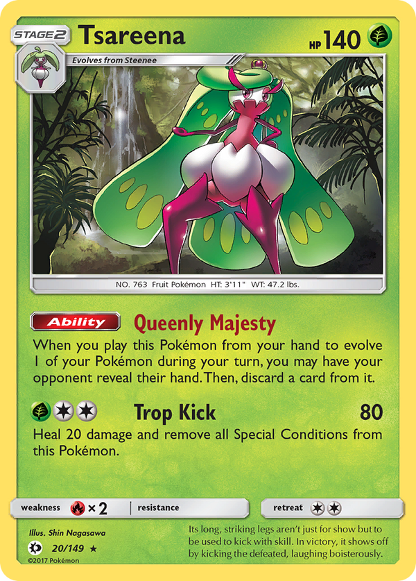 Tsareena - Sun & Moon SET-20
