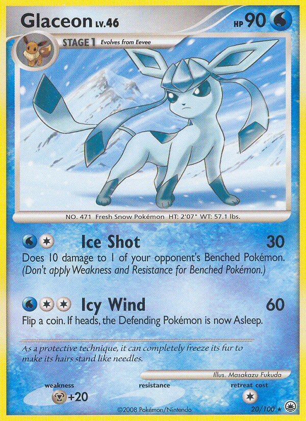 Glaceon - Majestic Dawn SET-20
