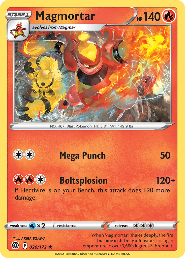 Magmortar - Brilliant Stars SET-20