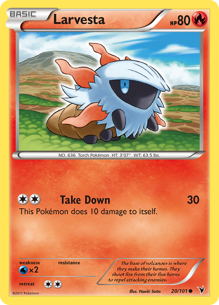 Larvesta - Noble Victories SET-20