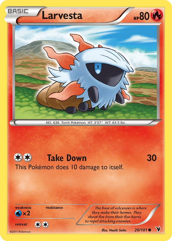 Larvesta - Noble Victories SET-20