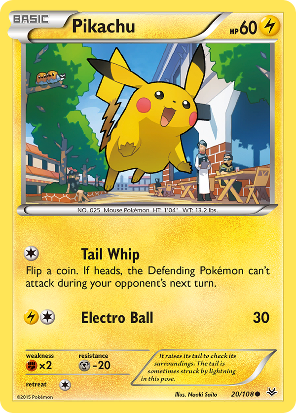 Pikachu - Roaring Skies SET-20
