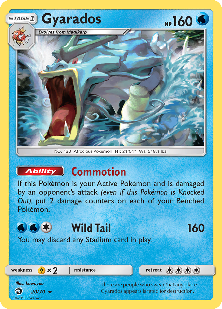 Gyarados - Dragon Majesty SET-20