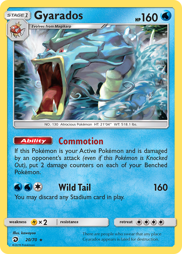 Gyarados - Dragon Majesty SET-20