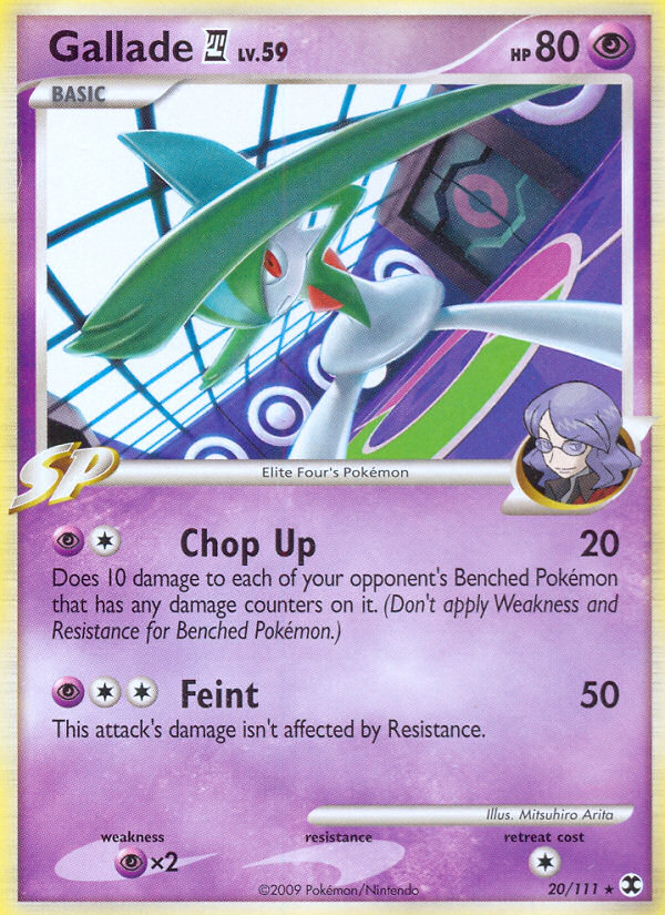 Gallade E4 - Rising Rivals SET-20