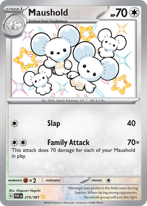 Maushold - Paldean Fates SET-210